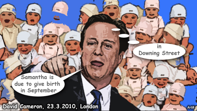 Cameron 'very excited' about baby
